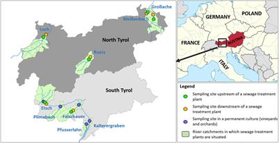 Expression of biomarkers connected to endocrine disruption in Cottus gobio and Salmo trutta fario in relation to sewage treatment plant-efflux and pesticides